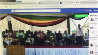 UPDATE 2 - Zimbabwe's Mnangagwa survives bomb blast at Bulawayo rally (LGo)