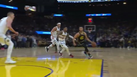 Stephen Curry Clutch Drive That 3 Nuggets Opponents Can't Keep Up ! 😂