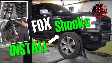 Roush/Fox Shocks leveling Suspension on 2015 + Ford F150