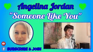 "SOMEONE LIKE YOU" Angelina Jordan Reactions- Speakeasy lounge Angelina Jordan TSEL REACTS!