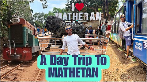 One day trip to matheran | Matheran's mini train | best place to visit in the monsoon|