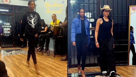 Stevie J & Mimi Faust Daughter Eva Learns To Walk In Heels For Her Modeling Debut! 👠
