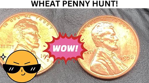 I FOUND AMAZING OLD WHEAT PENNY'S FROM ONE COIN ROLL