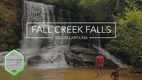 Fall Creek Falls Trail, SC -- 4K Cinematic