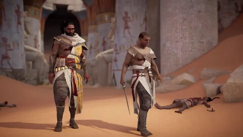 playing Assassin's Creed Origins
