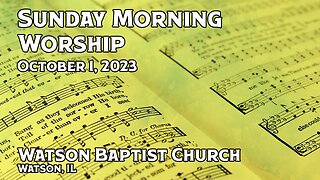 2023 10 01 Worship Service