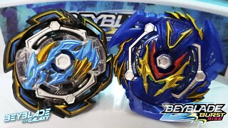 ROCK DRAGON D5 vs SWORD VALTRYEK V5 - Beyblade Burst ベイブレードバースト