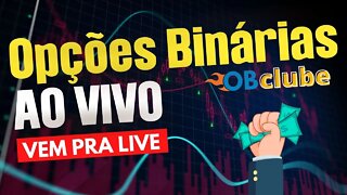 IQ OPTION E BINOMO - Operando Opções Binárias ao Vivo