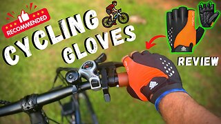 Anti-Slip Shock-Absorbing Cycling Gloves Amazon - Review