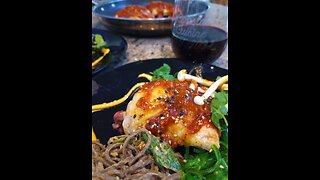 Gojuchang Chicken and Thai noodles