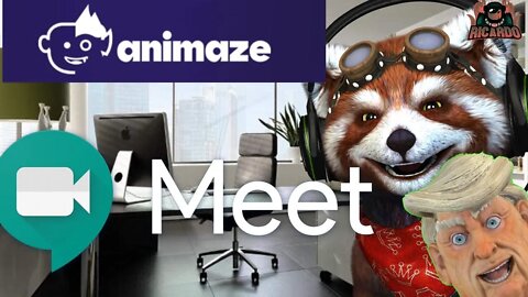 Using Animaze with Google Meet | Full Release