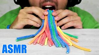 ASMR 🍬 SOUR SWEETS IN SUGAR | SOUR CANDY | EATING SOUND (NO TALKING)