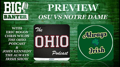 Previewing Ohio State vs Notre Dame with John Kennedy from the Always Irish show