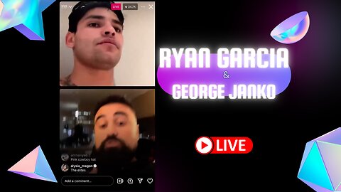 Ryan Garcia and George Janko Discuss Faith | Instagram Live