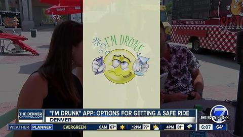 'I'm Drunk' app offers safe ride options with two clicks