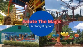 KY Kingdom Family Day Part 2 | Roller Coaster Mishap | Dole Whip!!!