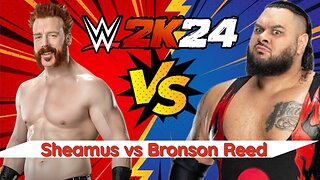 WWE 2K24 Sheamus vs Bronson Reed Main event - PS5 gameplay