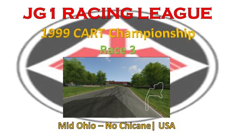 Race 3 | JG1 Racing League | 1999 CART Championship | Mid Ohio | USA