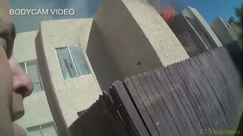Dramatic video shows 2 children being rescued from burning Mesa apartment