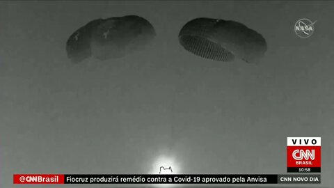 Quatro astronautas retornam à Terra após missão de 6 meses | NOVO DIA