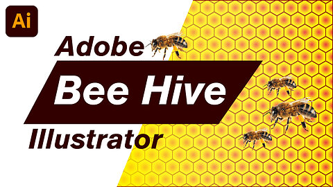 Bee Hive In Adobe Illustrator CC | Bee Honey