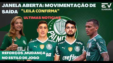 transfer window, move towards exit, reinforcements can play today #palmeiras