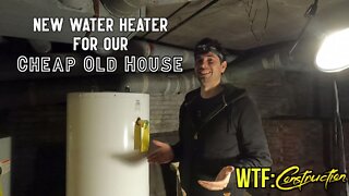 Our first problem with the cheap old house!