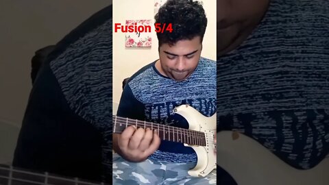 Fusion com numa base 5/4 #fusion #musica #guitarra #solo #jazz #fy