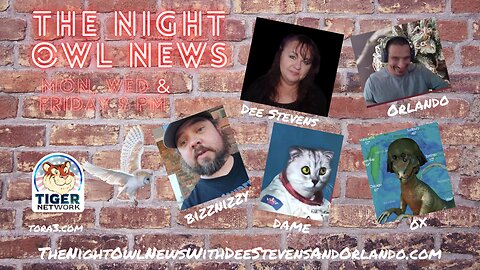 Night Owl News With Dee Stevens, Orlando, Dame, Ox & Bizznizzy 'Trump & Tucker'-- 08/23/2023