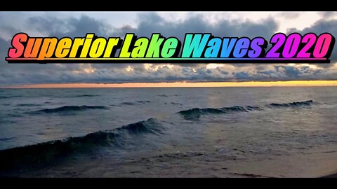 Camping by Superior Lake Waves 2020 Nomad Outdoor Adventure & Travel Show Vlog#47