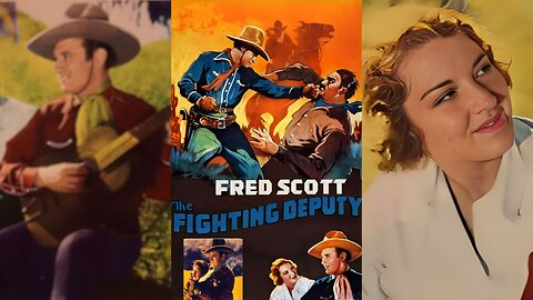 THE FIGHTING DEPUTY (1937) Tim Scott, Phoebe Logan & Al St. John | Western | B&W