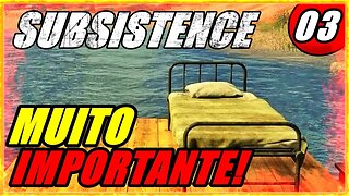 Subsistence - Como fazer uma Cama | Ativando respawn Será que deu Certo?