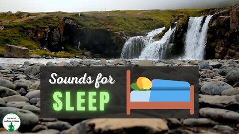 Waterfall Sounds for Sleeping - Fall asleep fast