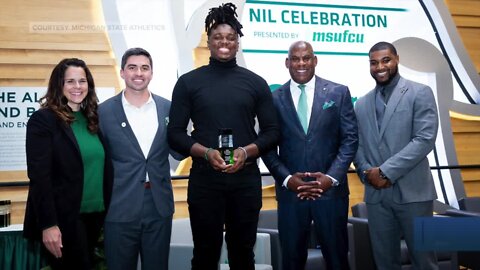 Michigan State celebrates student-athletes NIL deals