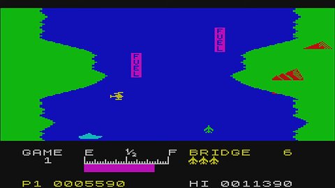 River Raid ZX Spectrum Video Games Retro Gaming Arcade 8-bit