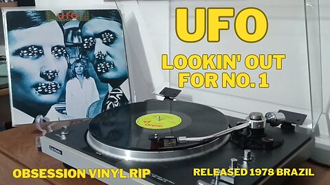 Lookin' Out for No. 1 - UFO - Obsession - 1978 - Released Brazil - Vinyl Rip