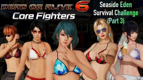 DEAD OR ALIVE 6 - Seaside Eden Survival! [Phase 4, Nyotengu, Momiji, Rachel, Tamaki]
