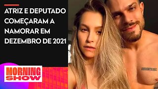 Carla Diaz anuncia fim de noivado com Felipe Becari