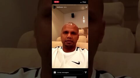 Goleiro Jefferson criticando o elenco do Botafogo após sofrerem goleada de 4 a 0