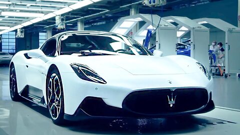 Maserati MC20 Supercar - Production Line