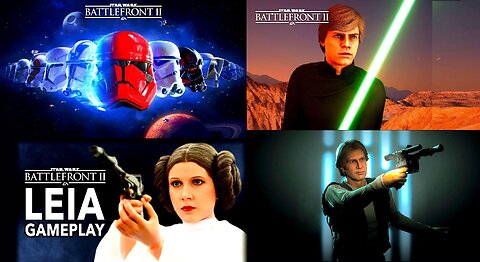 Star Wars Battlefront 2 : Disney Star Wars is a Parallel Universe 🐀🗡️🧖🏼👧🏻🤵🏻🛩️🪐🌌 (on PS5🎮)