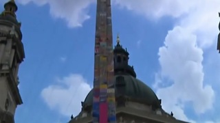 World's tallest Lego tower