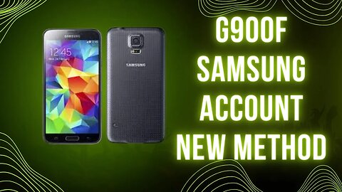 G900F Samsung Account new method | Samsung G900F device security | Samsung G900F FRP bypass