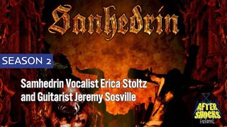 Aftershocks TV | Sanhedrin Vocalist Erica Stoltz and Guitarist Jeremy Sosville
