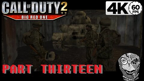 (PART 13) [The Last Train] Call of Duty 2: Big Red One 4k60