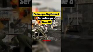 O PlayStation 2 é melhor que o Xbox 360!!! #playstation2 #xbox360