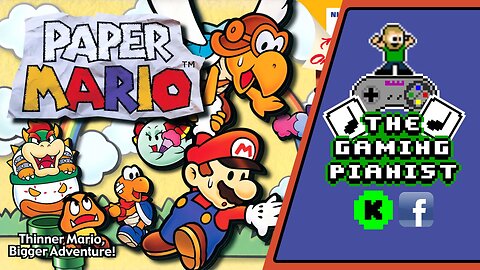 Paper Mario for Nintendo 64 - Can Bowser stop us!?
