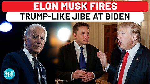 Elon Musk's Trump-Like Attack On Biden: 'We Haven't Had A President…' | USA Election