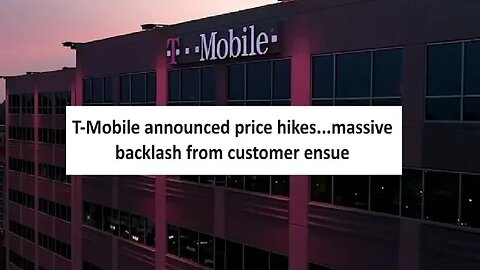 T Mobile raising prices, but may pause after pushback