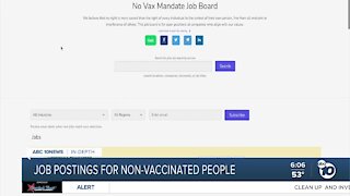 Job boards for non-vaccinated people emerge as vaccine mandates take effect